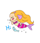 ゆかいな海の生き物スタンプ（個別スタンプ：15）