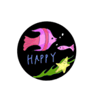 ゆかいな海の生き物スタンプ（個別スタンプ：27）