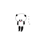 愉快な子パンダ（個別スタンプ：5）
