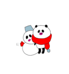 愉快な子パンダ（個別スタンプ：21）