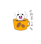 愉快な子パンダ（個別スタンプ：22）