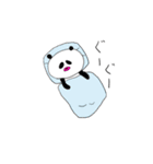 愉快な子パンダ（個別スタンプ：23）