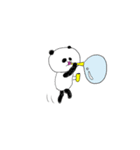 愉快な子パンダ（個別スタンプ：26）