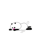 愉快な子パンダ（個別スタンプ：37）
