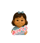 続くよベビ顔（個別スタンプ：9）