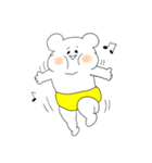 むちむちくま（個別スタンプ：4）