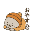 秋服アザラシの日常秋あるある×ハロウィン（個別スタンプ：2）