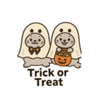 秋服アザラシの日常秋あるある×ハロウィン（個別スタンプ：38）