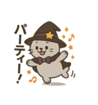 秋服アザラシの日常秋あるある×ハロウィン（個別スタンプ：40）
