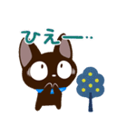 やさしいクロネコ☆北欧風（個別スタンプ：27）