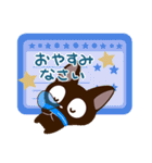やさしいクロネコ☆北欧風（個別スタンプ：32）
