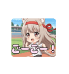 運動会みなみアニメーション（個別スタンプ：12）