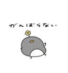 ネガティブなへんてこなペンギン（個別スタンプ：34）