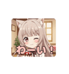 みなみバースデー記念アニメーション（個別スタンプ：14）