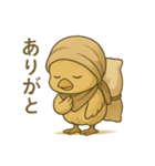枕難民ヒヨコ/不眠と安眠探しの日常（個別スタンプ：3）