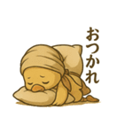 枕難民ヒヨコ/不眠と安眠探しの日常（個別スタンプ：9）