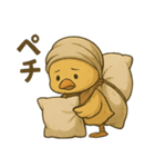 枕難民ヒヨコ/不眠と安眠探しの日常（個別スタンプ：25）