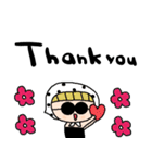 (nenerin日常会話スタンプ398英語気遣い)（個別スタンプ：6）