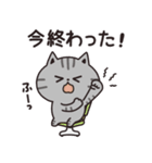 サバトラの家族連絡【関西弁】（個別スタンプ：5）