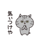 サバトラの家族連絡【関西弁】（個別スタンプ：32）