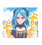 中身おっさん姫（個別スタンプ：21）