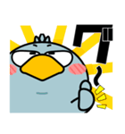 ハシビロコウ de あーる★デカ文字 part 1（個別スタンプ：19）