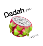 南国のドラゴンフルーツ【インドネシア語】（個別スタンプ：11）