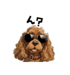 ロックだがネガティブな茶アメコカ（個別スタンプ：40）