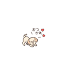 やさしいマルプー『超ミニサイズ！』（個別スタンプ：9）