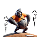 ゴリラ×ベースボール（野球）！第九弾（個別スタンプ：10）