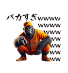ゴリラ×ベースボール（野球）！第九弾（個別スタンプ：18）