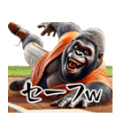 ゴリラ×ベースボール（野球）！第九弾（個別スタンプ：37）