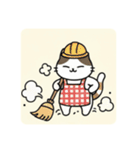 まるまるのねこちゃん4（個別スタンプ：34）