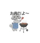 家族で使いやすいスタンプ（トイプードル）（個別スタンプ：11）