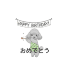 家族で使いやすいスタンプ（トイプードル）（個別スタンプ：30）