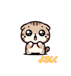 ねこのデイリースタンプ（個別スタンプ：4）