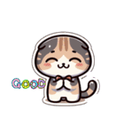 ねこのデイリースタンプ（個別スタンプ：20）