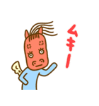 画伯チックなペガサス（個別スタンプ：3）