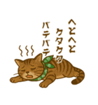 なんだかんだと和風猫 キジトラ編（個別スタンプ：9）
