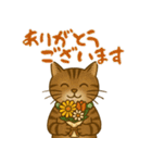 なんだかんだと和風猫 キジトラ編（個別スタンプ：23）