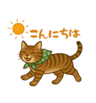なんだかんだと和風猫 キジトラ編（個別スタンプ：34）