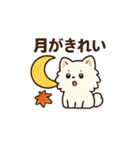 秋♡ず～っと使える♡ポメラニアン BIG（個別スタンプ：20）