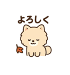 秋♡ず～っと使える♡ポメラニアン BIG（個別スタンプ：30）