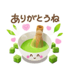 飛び出す♪抹茶の詰め合わせ（個別スタンプ：5）