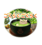 飛び出す♪抹茶の詰め合わせ（個別スタンプ：19）