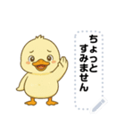 毎日つかえる！ぴよミンメッセージ（個別スタンプ：9）