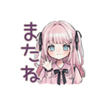 姫カットの地雷ちゃん★秋（個別スタンプ：9）