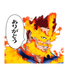 努力(エンデヴァー)と名乗る漢（個別スタンプ：3）