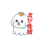 感情が読めないサイコな犬（個別スタンプ：33）