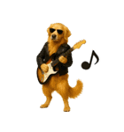 ゴールデンレトリバー★コスプレスタンプ♪（個別スタンプ：30）